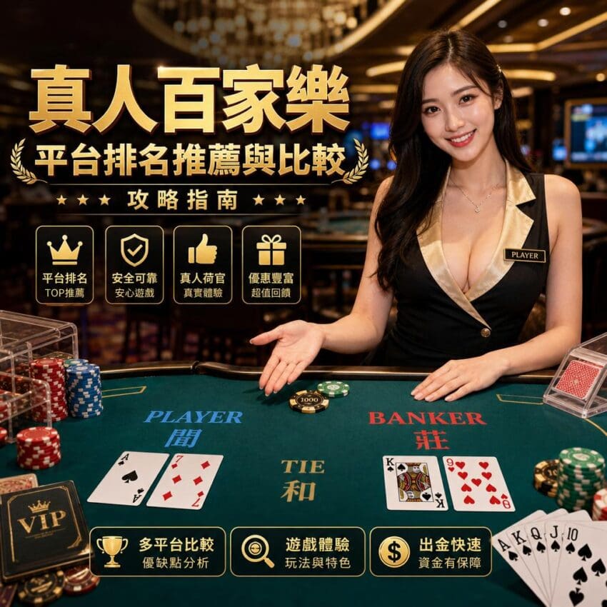 真人百家樂平台排名推薦與比較攻略指南