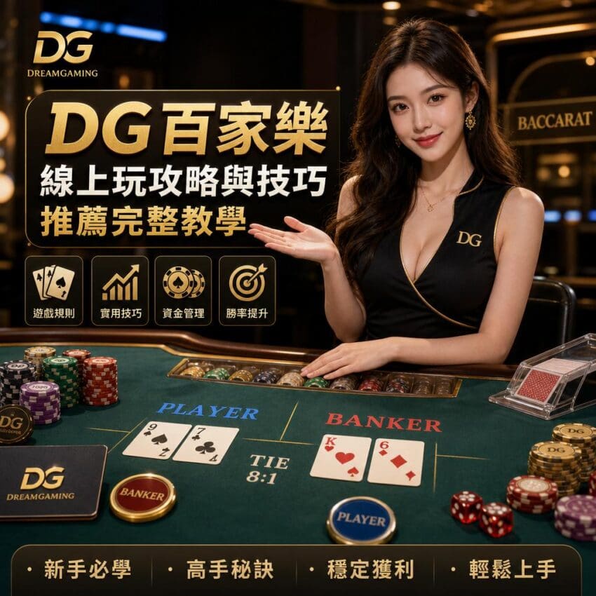 DG百家樂線上玩攻略與技巧推薦完整教學